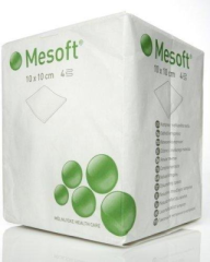 MESOFT TAITOS 10X10 CM KUITUKANGAS 4 KRS TEHDASPUHDAS, MLN157300 100 KPL